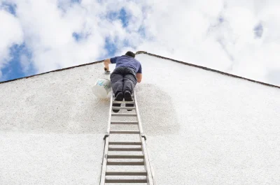 Peinture extérieure à Landévennec — façades et ravalement